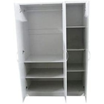R2R Furniture 3 Door White Cupboard For Good Storage