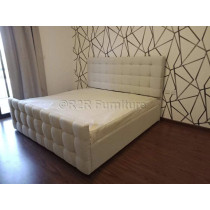 R2R Furniture Audrey Designer Bed Queen Size 160X200Cm By R2R Furniture 