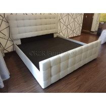 R2R Furniture Audrey Designer Bed Queen Size 160X200Cm By R2R Furniture 