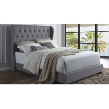 R2R Furniture Beauteous Designer Bed - King Size (180 CM x 200 CM)-Red