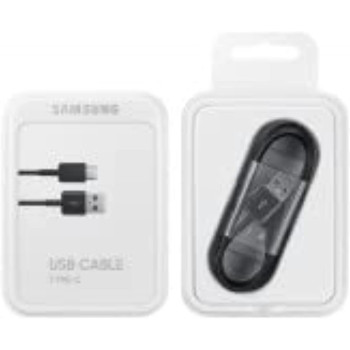 Samsung Original USB Type C Charge and Sync Cable – Genuine Samsung USB-A to USB-C Charging Cable for Fast Charging of Mobile Phones and Tablets