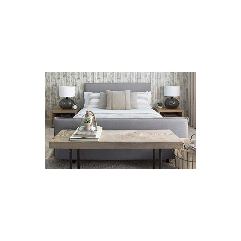 R2R Furniture Layla Bed Queen Size 200 x 30 x 160 centimeters