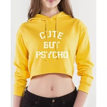 Cute But Psycho Crop Top...