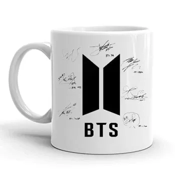 BTS K-pop Band Signed...