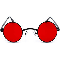 UK PLUS Unisex Sunglasses Round Metal- Uv Protection New Fashion Sunglasses