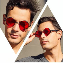UK PLUS Unisex Sunglasses Round Metal- Uv Protection New Fashion Sunglasses