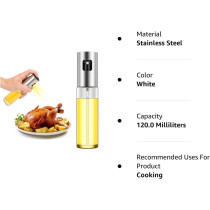 UK PLUS Oil Spray Bottle, Olive Oil Sprayer Spray Bottle Oil Sprayer Oil Sprayer Dispenser Set For Bbq, Cooking, Salad 100Ml