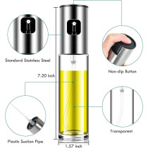 UK PLUS Oil Spray Bottle, Olive Oil Sprayer Spray Bottle Oil Sprayer Oil Sprayer Dispenser Set For Bbq, Cooking, Salad 100Ml