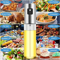 UK PLUS Oil Spray Bottle, Olive Oil Sprayer Spray Bottle Oil Sprayer Oil Sprayer Dispenser Set For Bbq, Cooking, Salad 100Ml