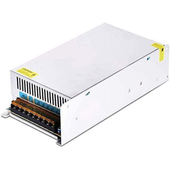 UK PLUS Dc 12V Power Supply 40A Ac 96V-240V Converter Dc Adapter Universal Regulated Switching Power Supply 12Volt 500W Led Power Supply For Led Strip,Cctv, Radio, Computer Project(12V 40A 480W)