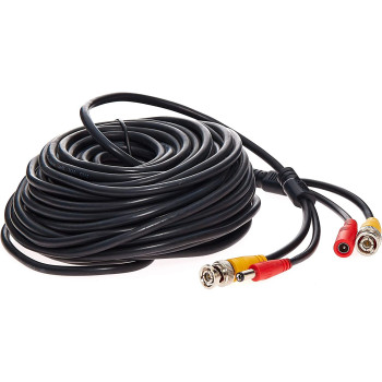 UK PLUS 20M Coaxial With Bnc Connector Cable For Surveillance Cameras