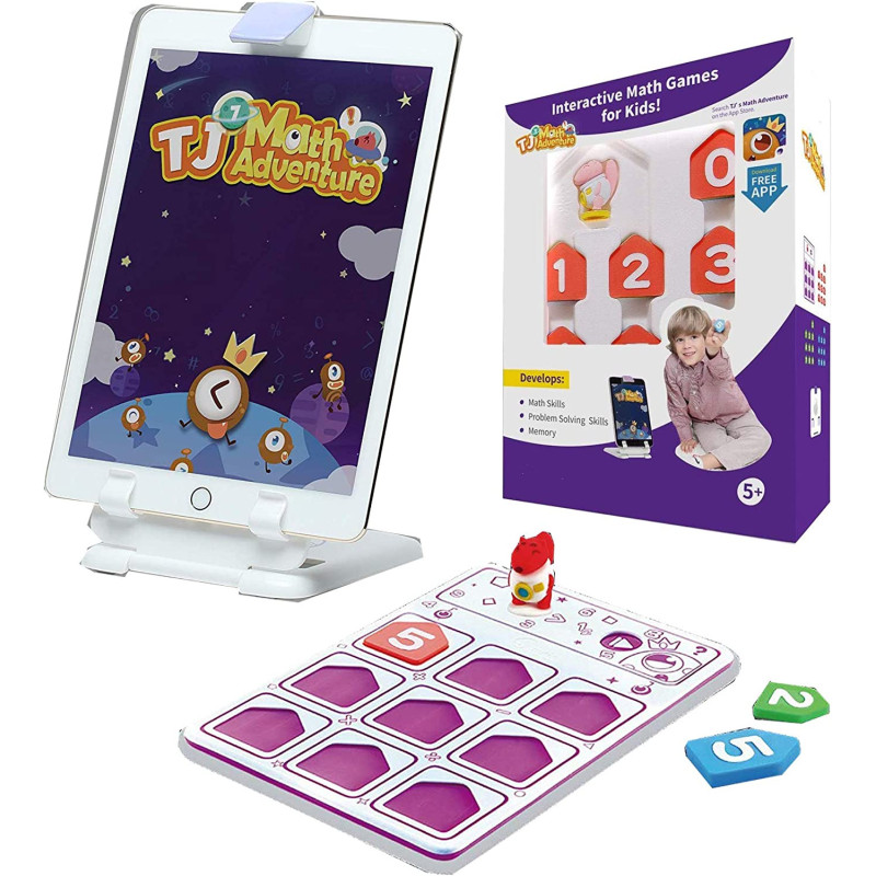 UK PLUS Develop Kids Ability Solving Problem & Challenge Cognitive Skills Tj Math Educational Games For Kids With Ar Technology More 20 Games Of Math Engaging Learning Adventure