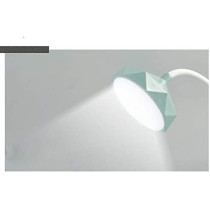 UK PLUS Led Lamp Polygonal Flexible Touch-Sensitive Pen Holder Reading (Blue)