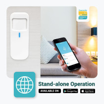 UniHoms Wifi Pir Motion Sensor Works With Amazon Alexa, Google Home Assistant And Siri