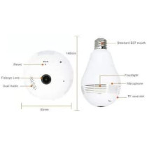 UK PLUS Vr Bulb Light Ip Surveillance Camera Fit Easily, Night Vision