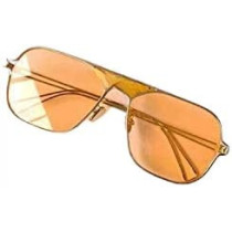 UK PLUS Unisex Vintage Uv Protected Sunglasses For Women(Yellow)
