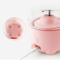 YUNDUBAI Portable Blender Mini Personal Blender - Portable Juicer, Household Multi-Function Blender, Fruit Mini Rechargeable Juicer (Color : Pink)