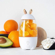 YUNDUBAI Portable Blender Mini Personal Blender - Portable Juicer, Household Multi-Function Blender, Fruit Mini Rechargeable Juicer (Color : White)