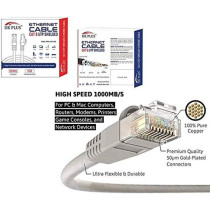 UK PLUS 5M Ethernet Cable Cat6 Rj45 Network Patch Cable Lan Wire Cable Cord Shielded For Modem, Router, Pc, Mac, Laptop, Ps2, Ps3, Ps4, Xbox, And Xbox 361