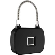 UK PLUS Smart Fingerprint Padlock Waterproof For Gym,Door,School,Luggage Bags,Bike