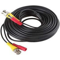 Video Power Cable For Cctv Security Camera Ahd With Bnc Connector - 10 M