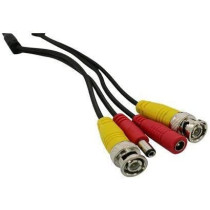 Video Power Cable For Cctv Security Camera Ahd With Bnc Connector - 10 M