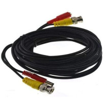 Video Power Cable For Cctv Security Camera Ahd With Bnc Connector - 10 M