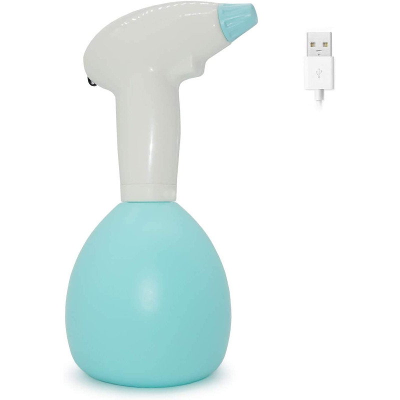UK PLUS Electric Type Latest Version Spraying Watering Pesticide Cleaning Electric Water Spray Without Pressure Accumulation 800Ml Gardening Blue