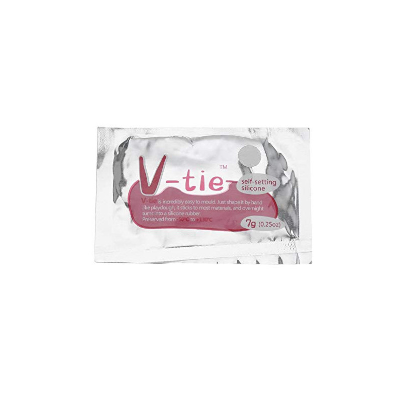 Oasis 7G/Pack Diy V-Tie Silicone Heatproof Adhesive Sealant Rubber Glue Innovative Universal Silica Gel Form Fix Repair Tool