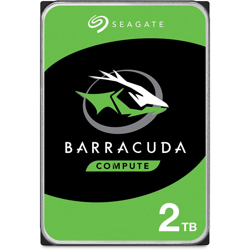 SEAGATE Barracuda 2Tb Internal Sata 6Gb/S 64Mb 3.5" Desktop Hard Drive -St2000Dm006