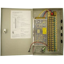 UK PLUS 18 Channel Port 12V Ac 15 Amp With Ptc Fuse Distributed Power Supply Box For Cctv Dvr Security System And Camera Or Cameras