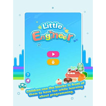 UK PLUS Develop Kids Logic With Fun Basic Coding Games & Educational Games Little Engineer'S First Programming Game With Ar Technology