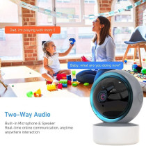 UK PLUS Wifi Camera For Home Wireless Smart Life 3Mp Wifi Camera Security Surveillance Cctv Camera Baby Camera Wifi Security Camera (Single)