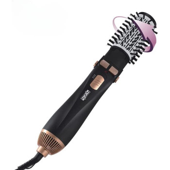 UK PLUS 4 In 1 Air Styler Brush For Ultra-Fast Drying, Salon Finish & Shine With Interchangeable For Volumizing, Smoothing & Hair Straightening