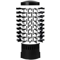 UK PLUS 4 In 1 Air Styler Brush For Ultra-Fast Drying, Salon Finish & Shine With Interchangeable For Volumizing, Smoothing & Hair Straightening