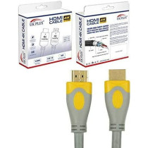 UK PLUS 4K 1.5M High Grade Hdmi Cable Compatible Uhd Smart Tv, Xbox, Ps4, Ps3, Laptops, Recorders, Projectors, Ip Pox And Set-Top-Box