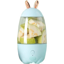 YUNDUBAI Portable Blender Mini Personal Blender - Portable Juicer, Household Multi-Function Blender, Fruit Mini Rechargeable Juicer (Color : Blue)