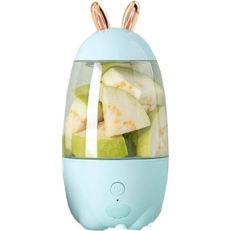 YUNDUBAI Portable Blender Mini Personal Blender - Portable Juicer, Household Multi-Function Blender, Fruit Mini Rechargeable Juicer (Color : Blue)