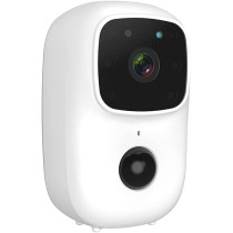 UK PLUS 1080P Wifi Low Battery Camera With 170A Angle View, 2 Way Talk, Night Vision, Motion Sensor With Dual Storage 64Gb Sd Card