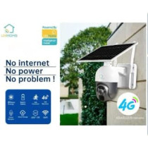 UniHoms Solar Camera Outdoor Camera, Ptz Solar Wifi Camera With Sim Card