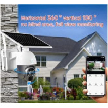 UniHoms Solar Camera Outdoor Camera, Ptz Solar Wifi Camera With Sim Card