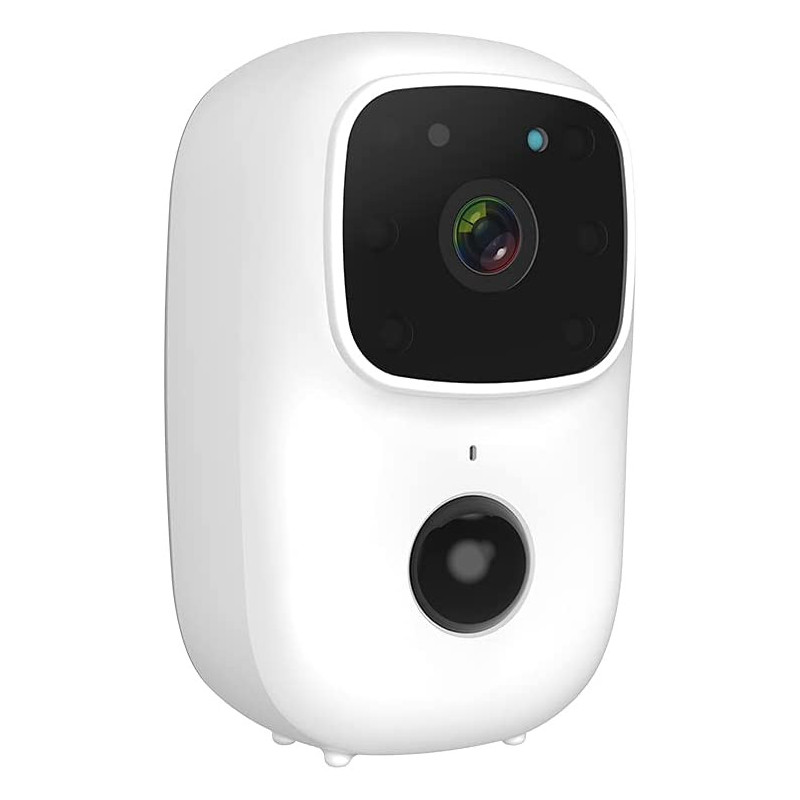 UniHoms 1080P Hd Rechargeable Battery Camera With 170° Wide Angle View, Alerts, 2-Way Talk, Night Vision, Motion Sensor, Dual Storage 64Gb Sd Card