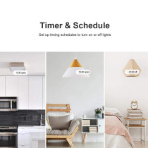 UK PLUS Smart Switch, Wifi Touch Wall Light Switches Works, 3 Gang With Capacitor, App Remote Control White