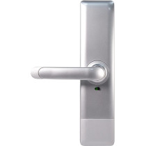 UK PLUS Smart Lock Smart Door Lock Bluetooth Fingerprint Lock App Control Work With Alexa Need Extra Gateway, Digital Door Lock With Reversible Handle For Home Apartment (Grey)
