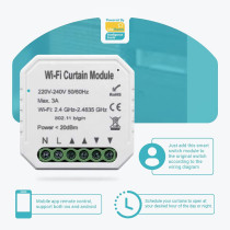 UniHoms Wifi Curtain Module, Works With Amazon Alexa, Google Home Assistant And Siri