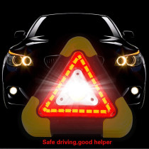 UK PLUS Multi Function Portable Led Work Light Triangle Cob Bright Flood Light Emergency Warning Indoor Outdoor Use Camping Hiking Fishing Car Repairing And Emergency