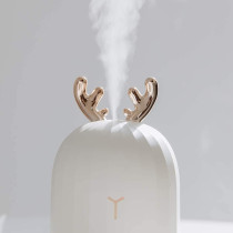 UK PLUS Cool Mist Humidifier With Adjustable Mist Mode, 300Ml Water Tank Lasts Up To 10 Hours, 7 Color Led Lights Changing, Waterless Auto Shut-Off For Bedroom, Home, Office (White)