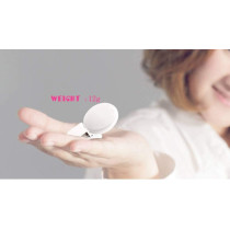 UK PLUS Selfie Ring Light,Mini Portable Pocket Ring Light For Phone Flattering Selfie Light With Rechargeable Battery. Extra 3 Level Brightness. (Black)