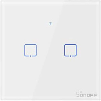 SONOFF Wireless Wifi App Control Smart Wall Light Switch - Us Standard (T1Eu2C-Tx)