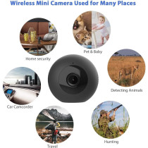 UK PLUS Wifi Mini Camera Hd 1080P Wireless Portable Small Camera With Motion Detection And Night Version Home Security Cameras Nanny Cam Video Recorder